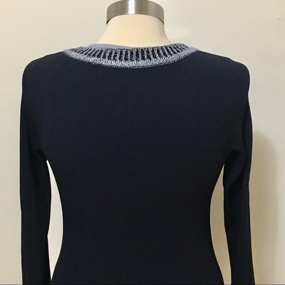 Camille La Vie ribbed sweater size medium